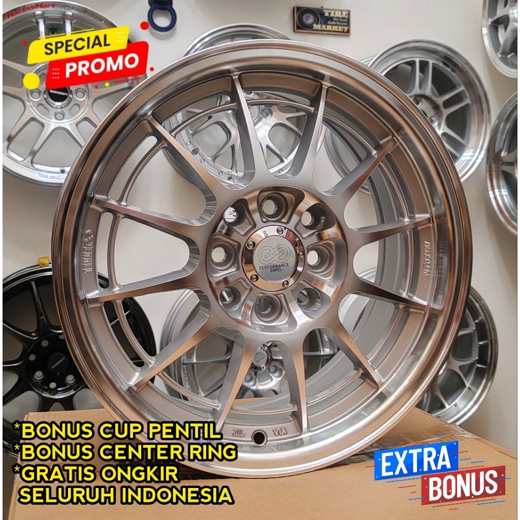 (Special promo) velg mobil Enkei Spider R15 (baru)