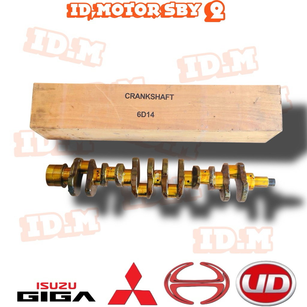 As Kruk Crankshaft Kruk As Ker As MITSUBISHI FUSO 6D14 6d15
