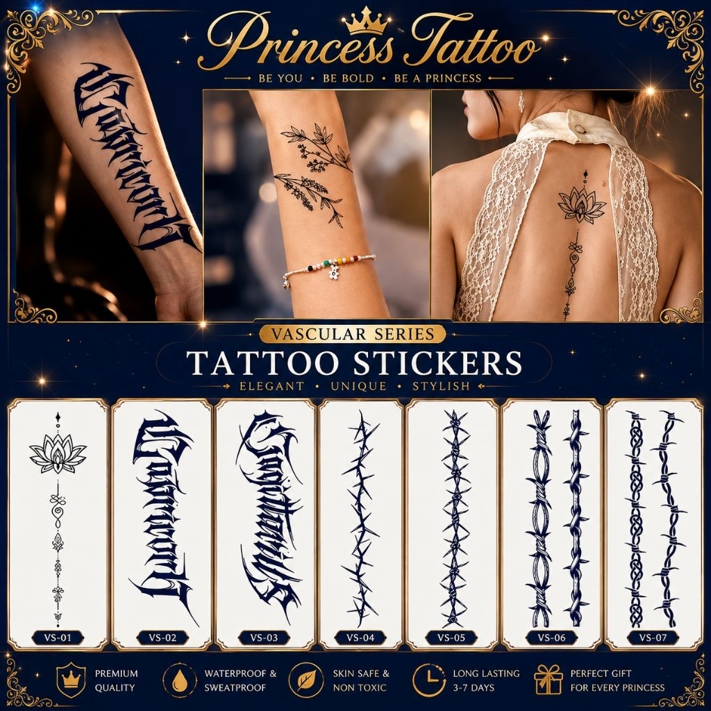 TATTO | Tatto semi permanent | Fruit ink tatto | Tatto tahan air | Tatto kawat duri | Tatto gelang t