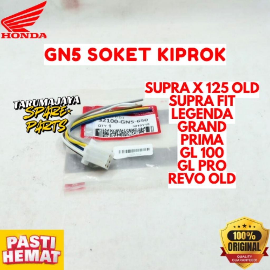 SOKET KIPROK ORIGINAL HONDA KODE GN5, SOKET KIPROK SUPRA X 125 OLD, SOKET KIPROK SUPRA FIT, SOKET KI