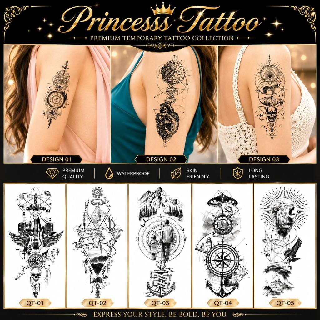 TATTO | Tatto temporer | Black design | Sticker tatto