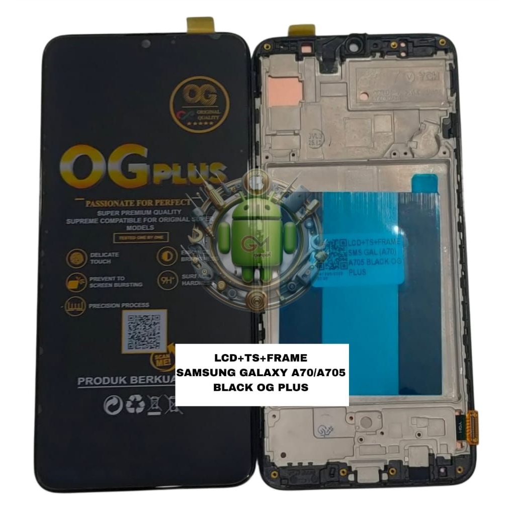LCD SAMSUNG A70/LCD TOUCHSCREEN SAMSUNG A70/A705 FULLSET ORIGINAL