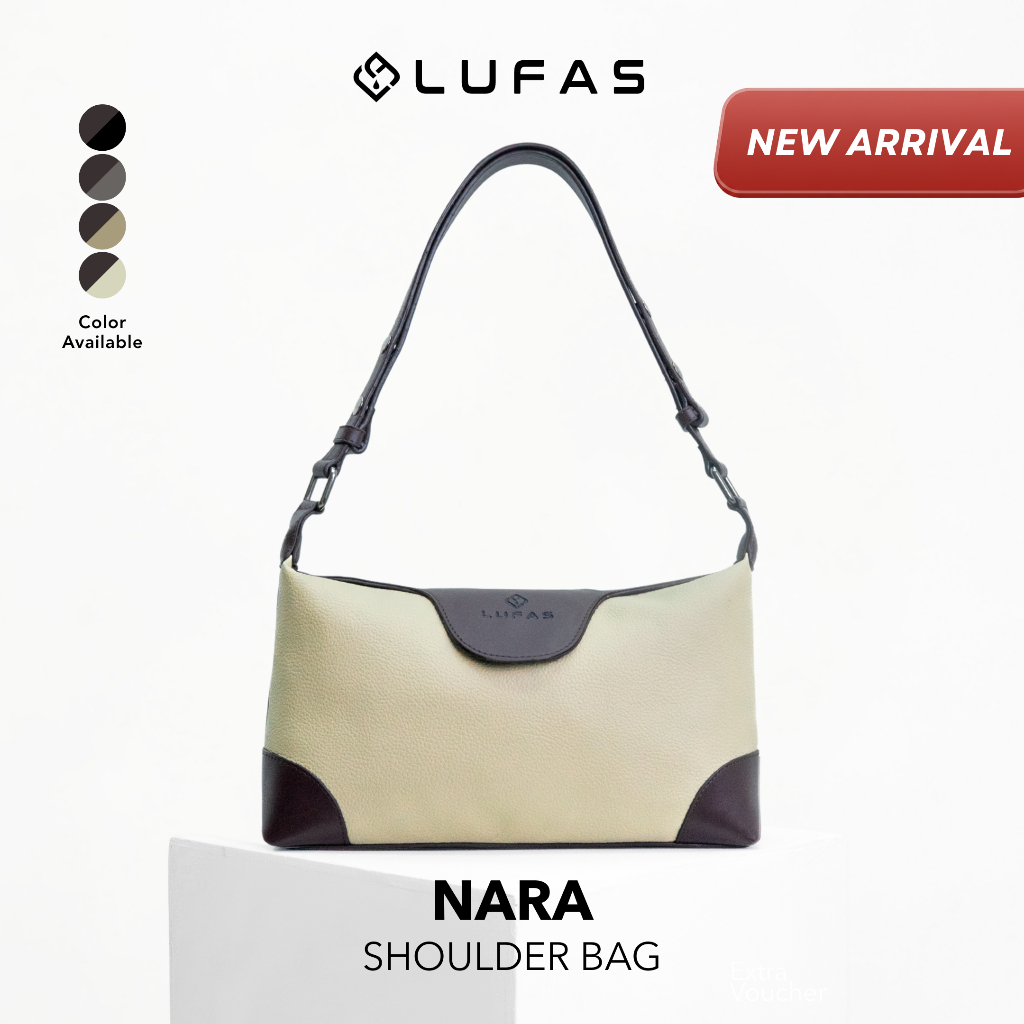 [NARA] LUFAS Tas Bahu Wanita / Shoulder Bag & Tas Selempang Wanita Elegan Timeless
