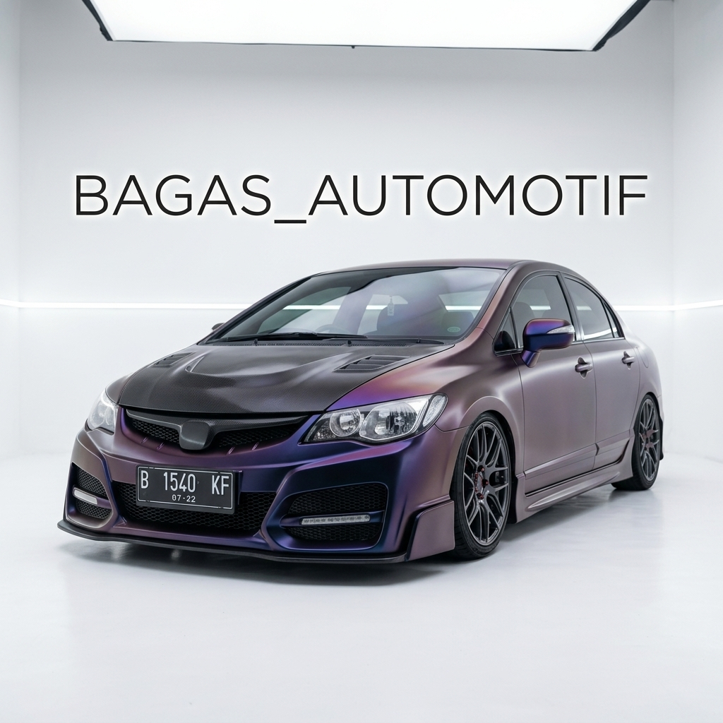 Dijual Bodykit Kap Mesin Custom Civic Fd Xx Robot Promo .E