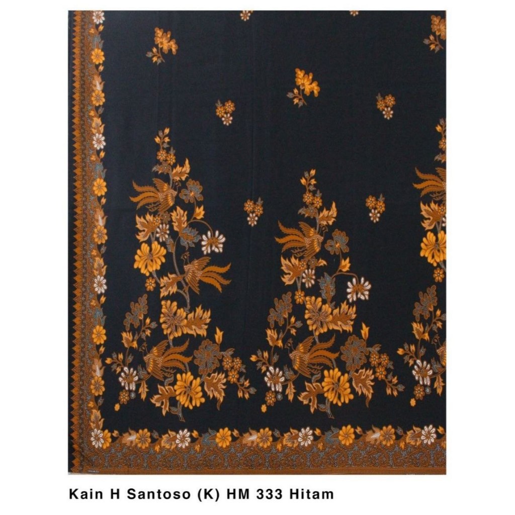 Kain Batik Unggul Jaya Hitam Manis 333
