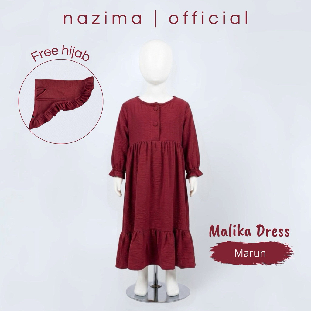 Nazima Gamis Anak Malika Dress