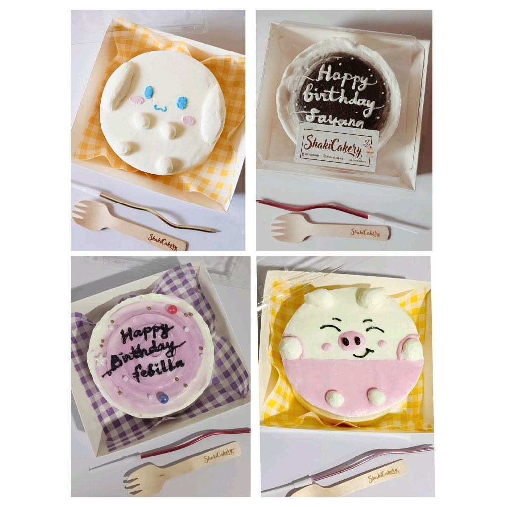 Bento cake // Lunch box cake // Korean cake