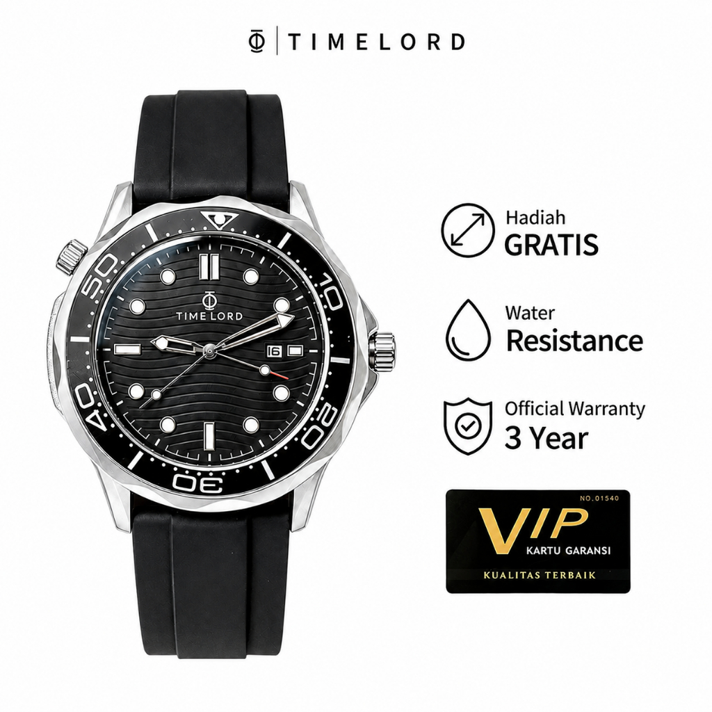 HEMAT Jam Tangan Pria Original 100% Timelord 1190 / 2066 / 2090/ Jam Tangan Skmei Pria COD Jam Skmei