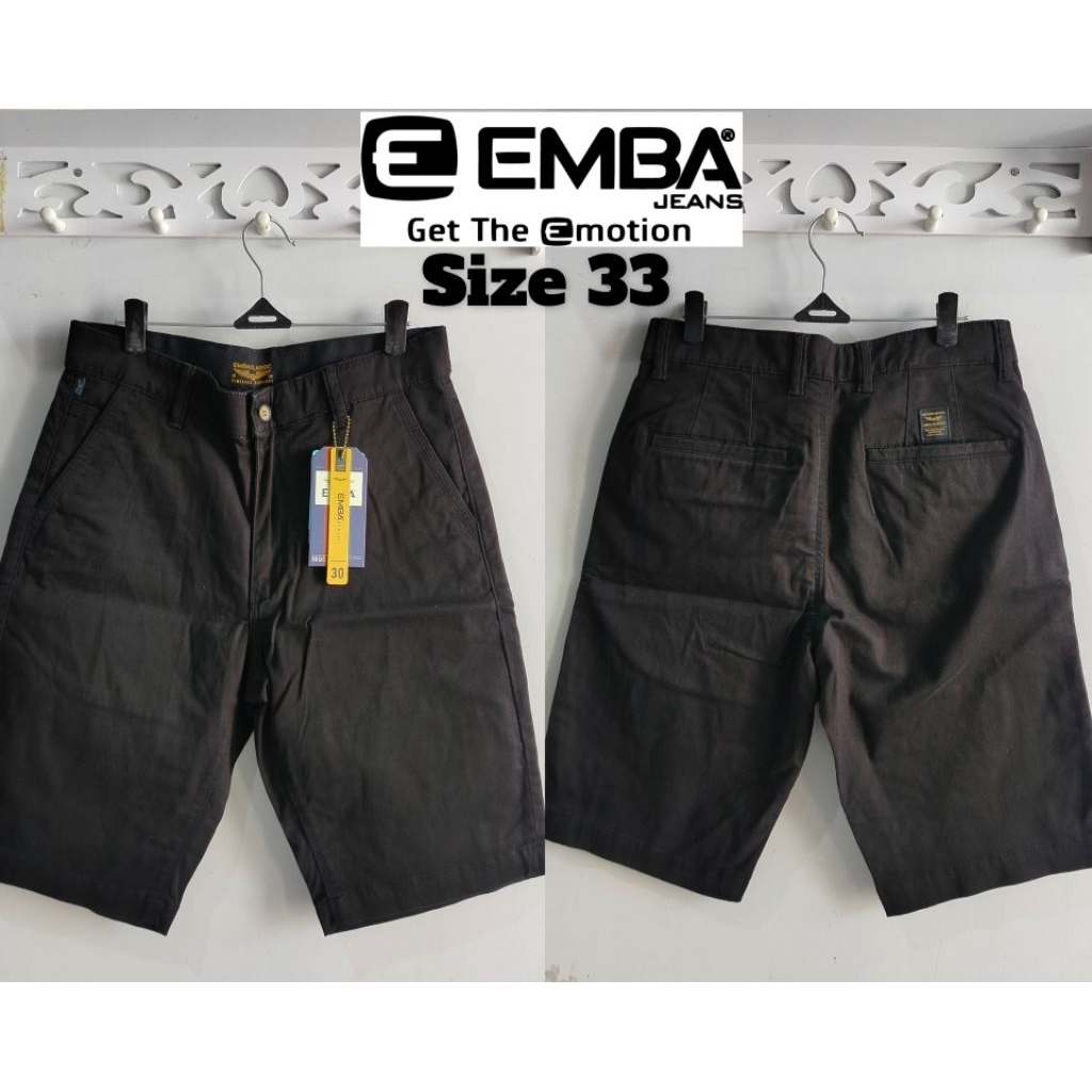 CELANA EMBA CELANA PENDEK PRIA ORI SIZE 33