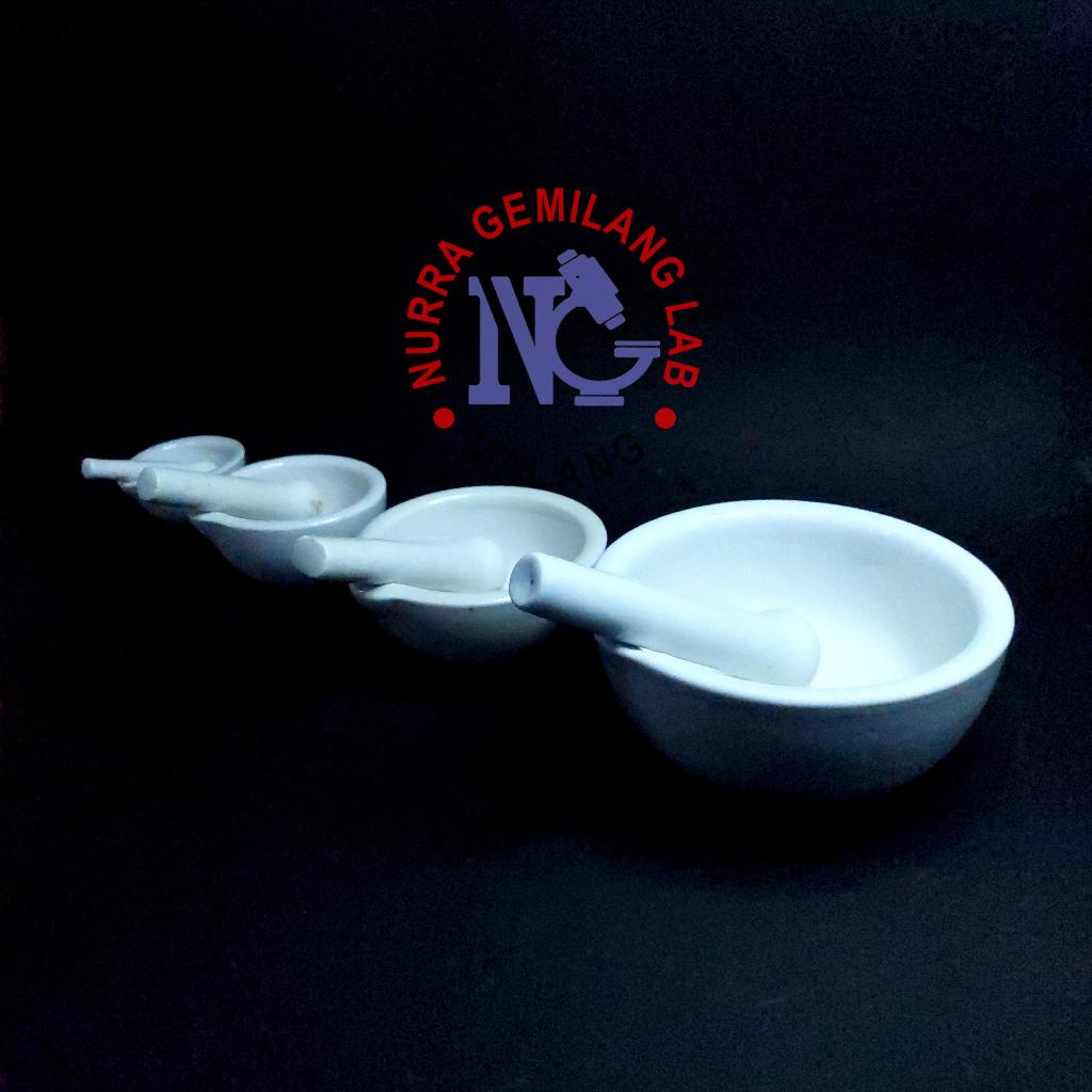 Mortar plus Alu | Mortar with Pestle, porcelain | Mortar dan Pistil | Lumpang dan Alu All Size