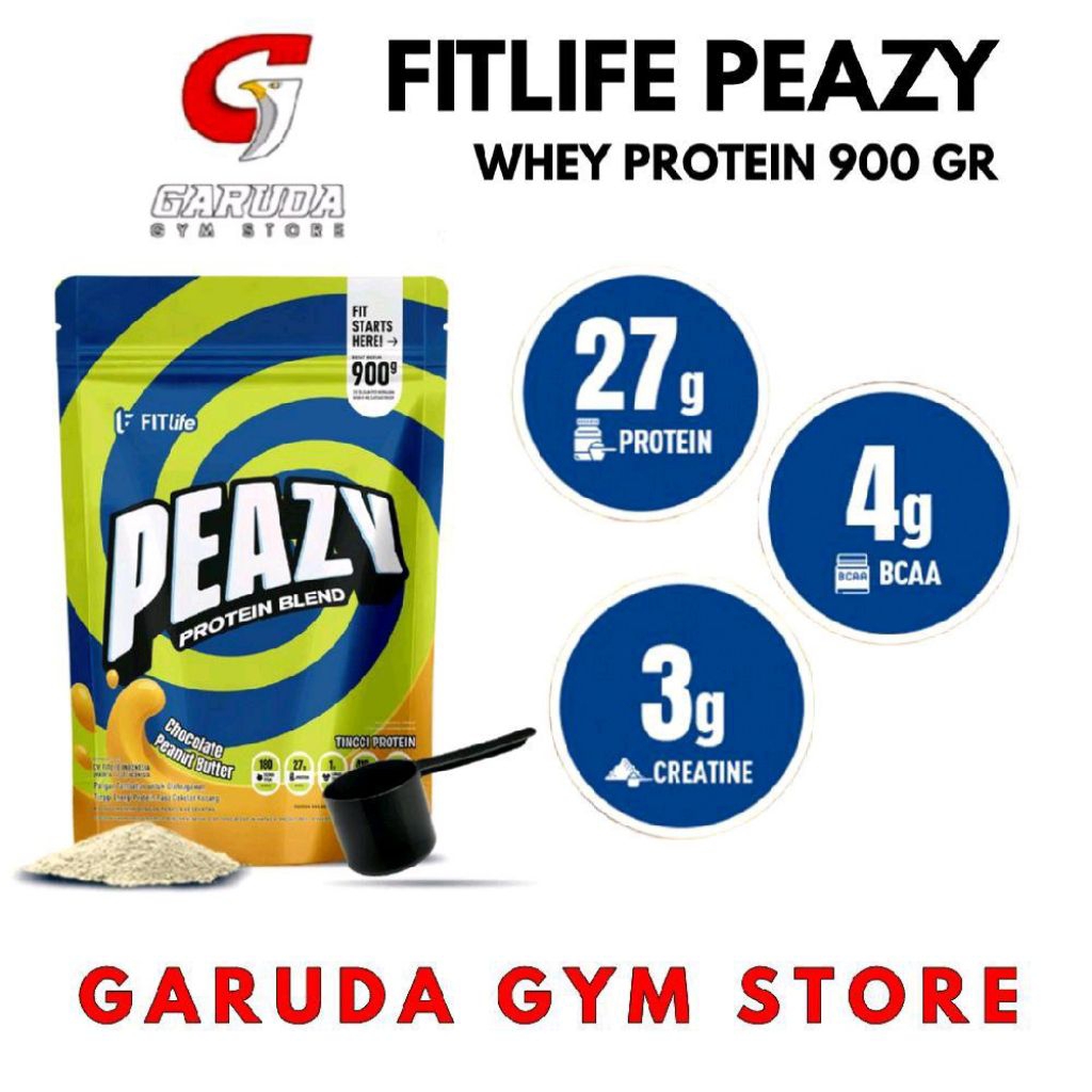 FITLIFE PEAZY Whey 2 LBS – Susu Fitness Naik Massa Otot & Bulking