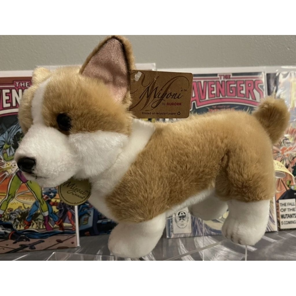 Boneka Hewan Anjing Corgi (Corgi Stuffed Animal Doll)