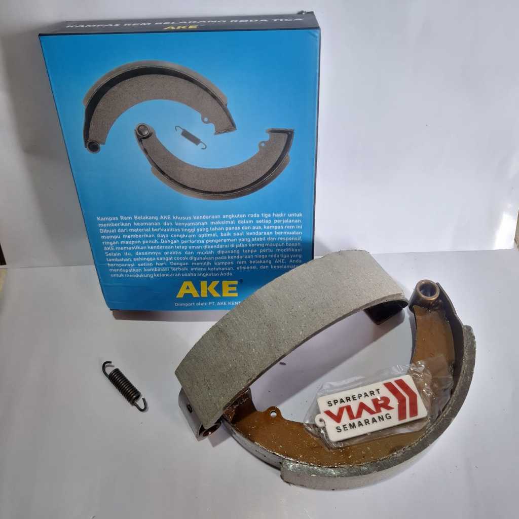 Kampas Rem Viar 150 200cc roda 3 tipe lebar 220/5 cm Kampas Rem viar karya roda 3 new viar