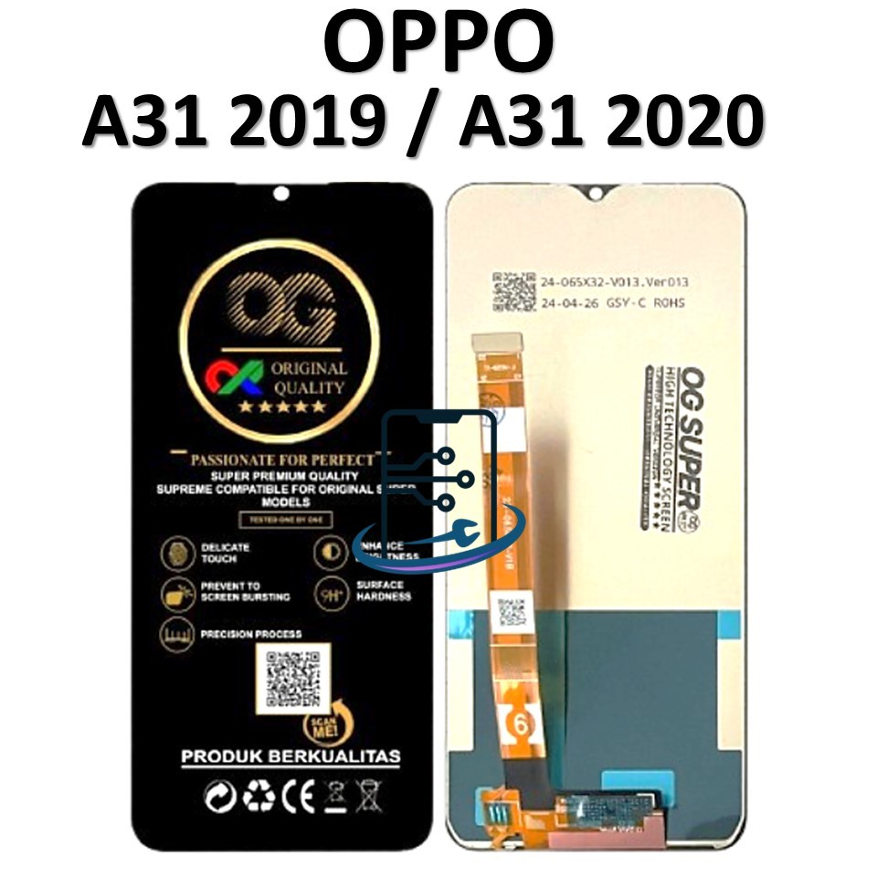 LCD TOUCHSCREEN OPPO  A31 2019 / A31 2020FULLSET ORIGINAL 100%