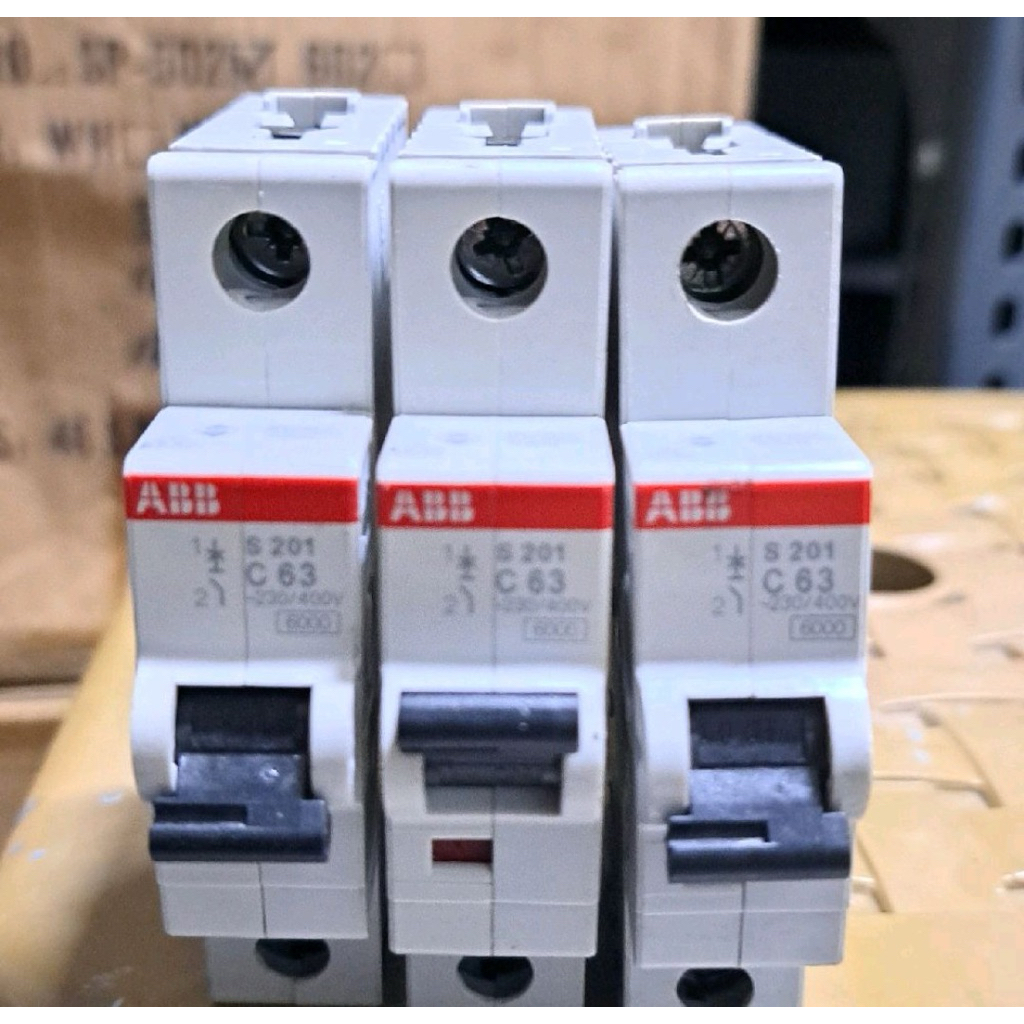 MCB ABB 1P 63A Original
