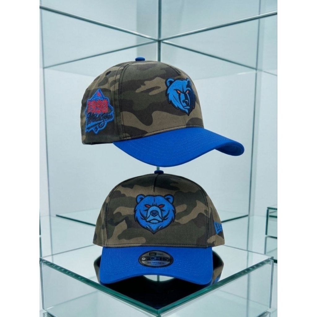 Topi Baseball Import Design Sporty Loreng Army Triple Bordiran Original