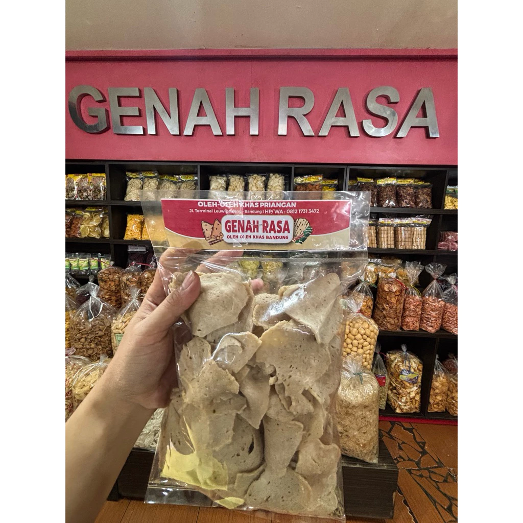 Basreng Original Asin Daun Jeruk 250 g & 500 g — foto detail 2 dari 4