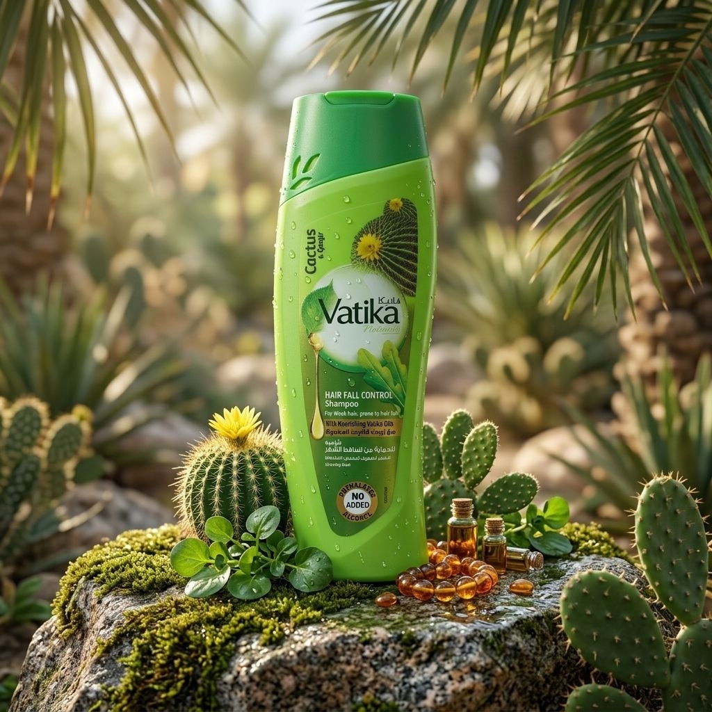 Vatika Cactus Hair Fall Treatment Shampoo 200ml