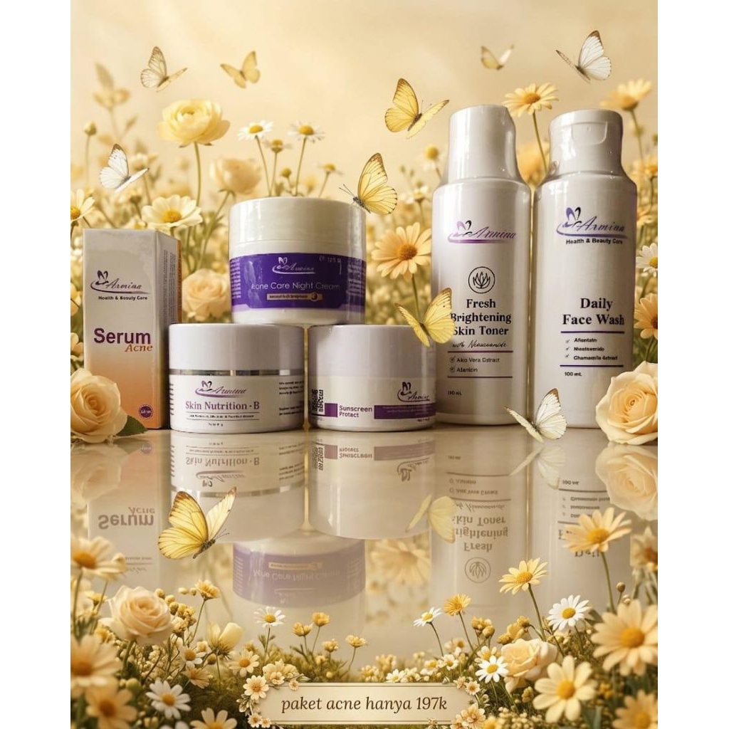 Armina Produk Paket Skincare Bronze (Acne)
