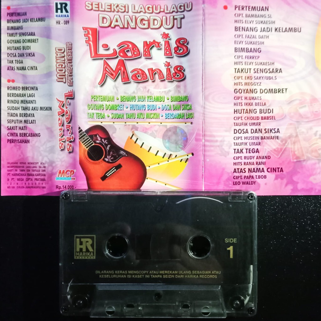 KASET PITA DANGDUT LARIS MANIS