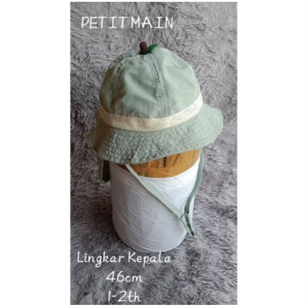 Topi Bucket Safari anak perempuan