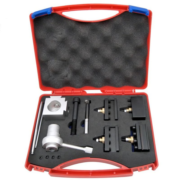 Mesin Bubut Mini Alat Ganti Pahat Cepat Lathe Cutter Holder Aluminium Quick Change Tool Post Set Hol