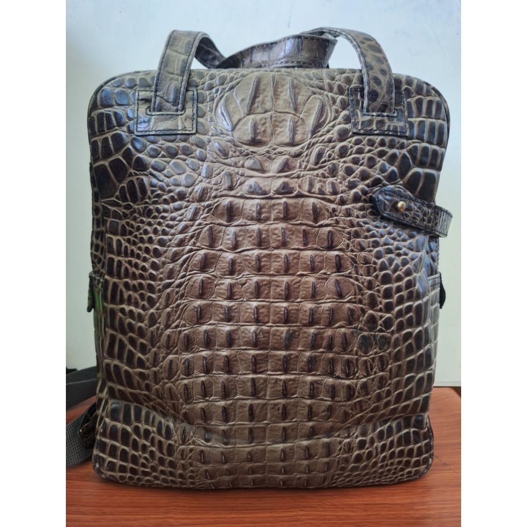 Tas Ransel Kulit Croco PL
