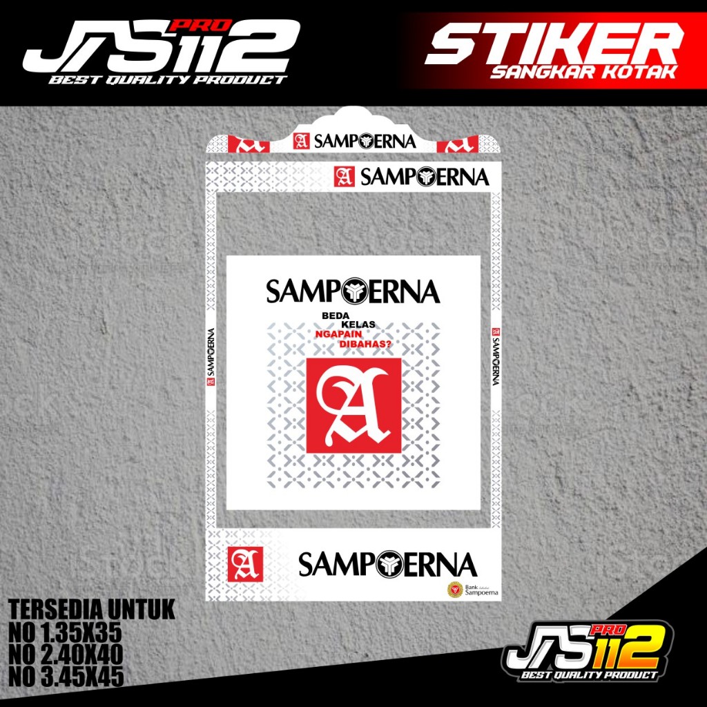 Stiker Sangkar Burung Decal Sangkar Kotak stiker kandang burung