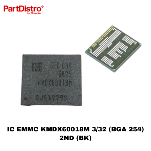 IC EMMC KMDX60018M 3/32 (BGA 254) 2ND (BK)