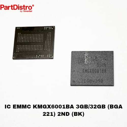 IC EMMC KMGX6001BA 3GB/32GB (BGA 221) 2ND (BK)