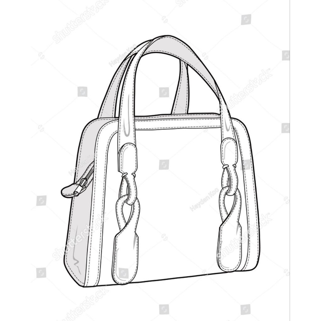 TAS HANDLE SELEMPANG WANITA - ON DE GO MILKY WHITW WITH DOUBLE BOX