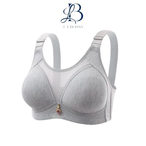 La Bossy Fashion BR9086 Bra Push Up Jumbo  Full Coverage BH Big Size Tali Tebal Adjust Busa Tipis Ka