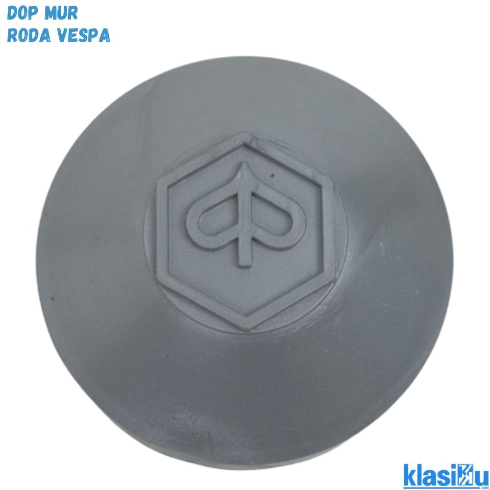 Dop Mur Dop Tutup Mur Roda Tromol Vespa Logo  Chung Vespa Strada Stok Lama
