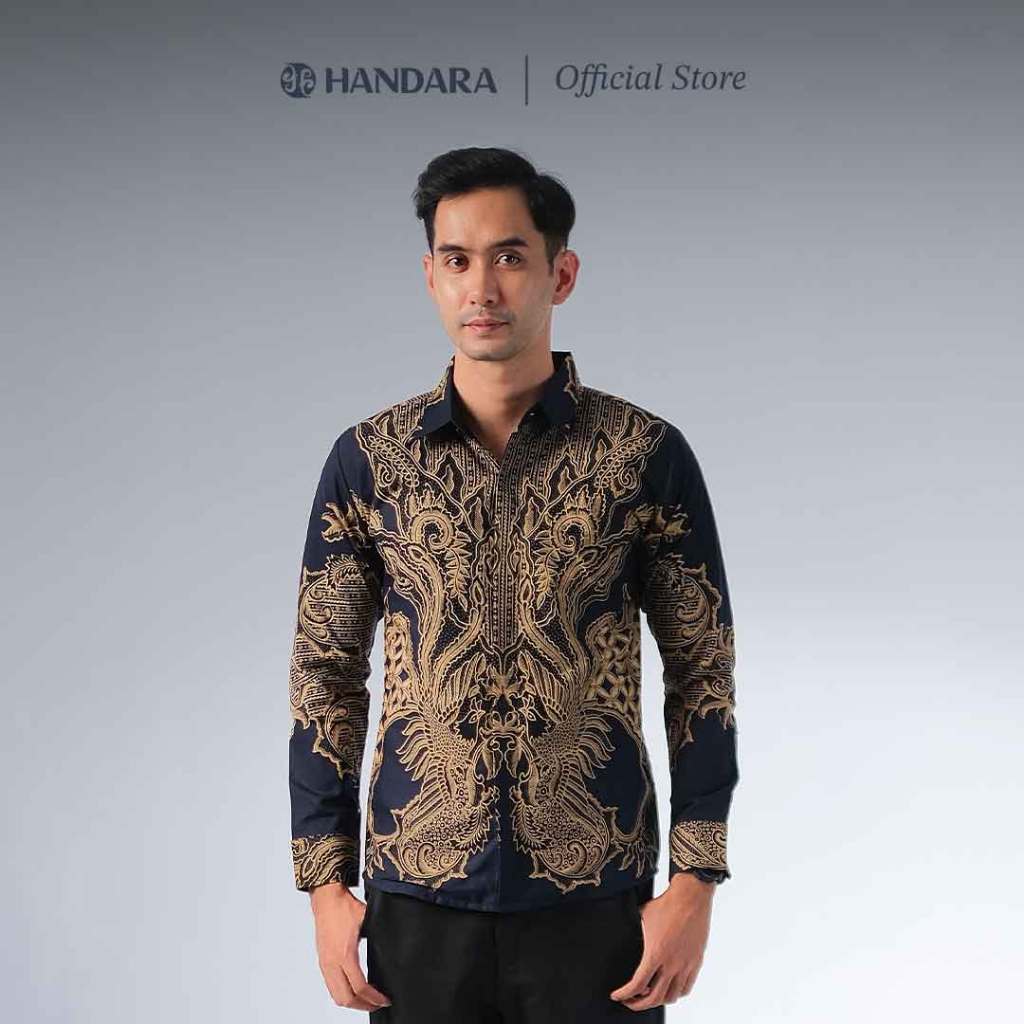 Batik Handara Daksana Kemeja Slim Fit Premium Erro