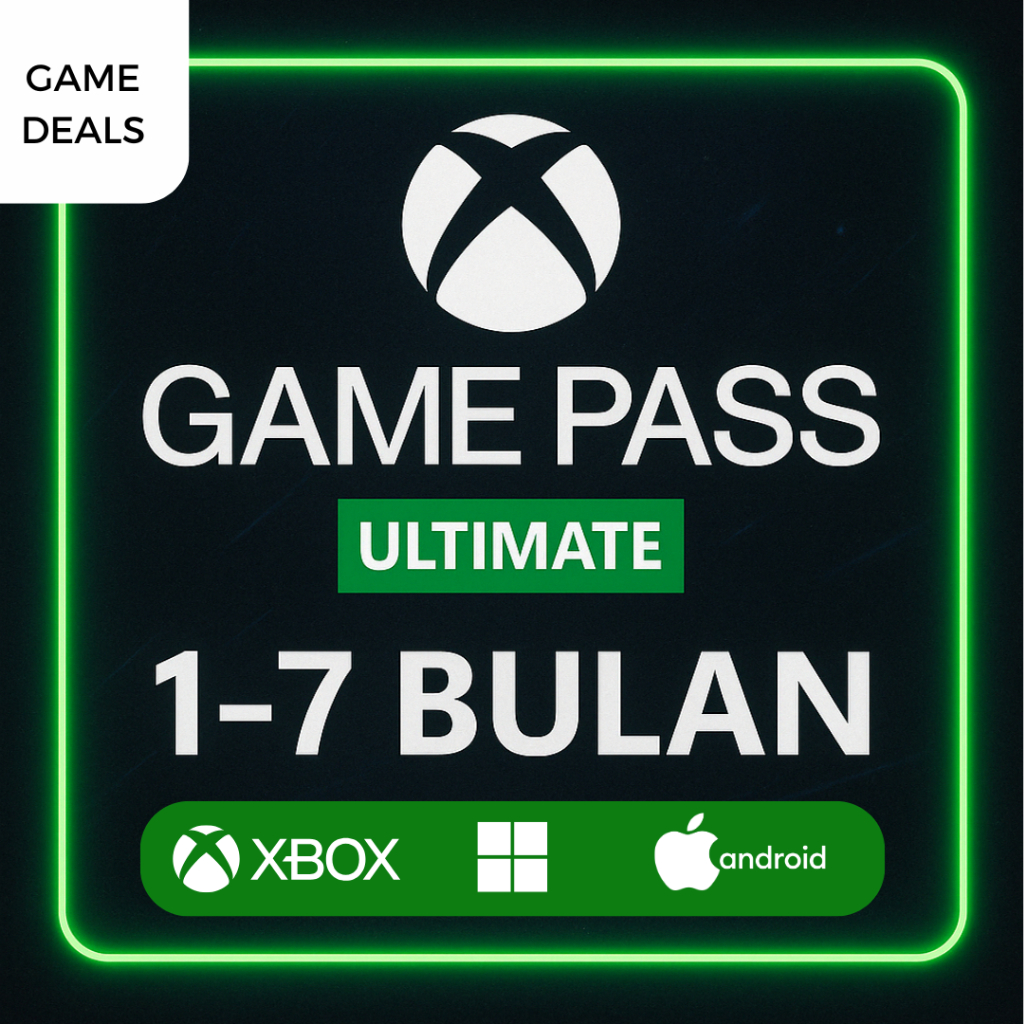 XBOX Game Pass Ultimate | TANPA VPN | TANPA CC | PERPANJANGAN (Console, PC, Cloud Gaming)