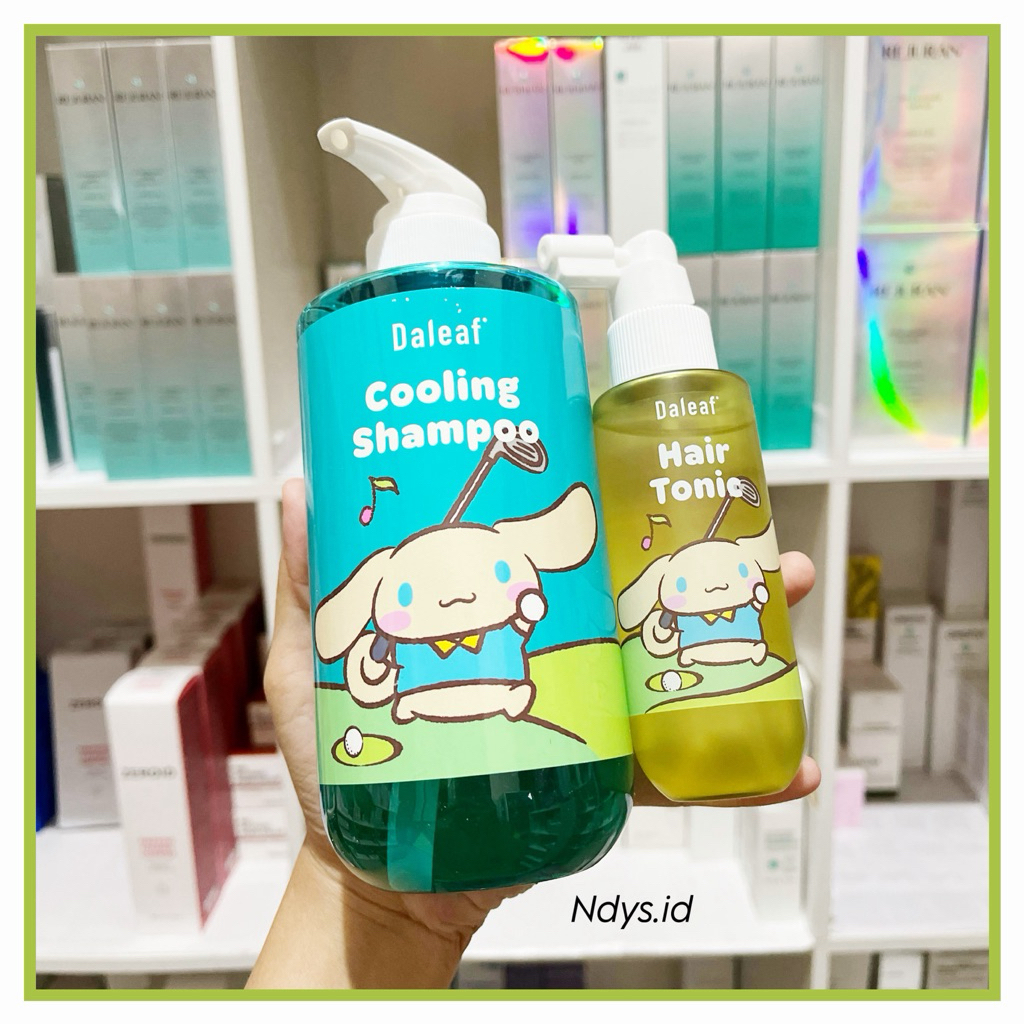 Daleaf Apple Mint Better Root Cooling Shampoo 500ml/ Daleaf Chlorella Better Root Hair Tonic 100ml N