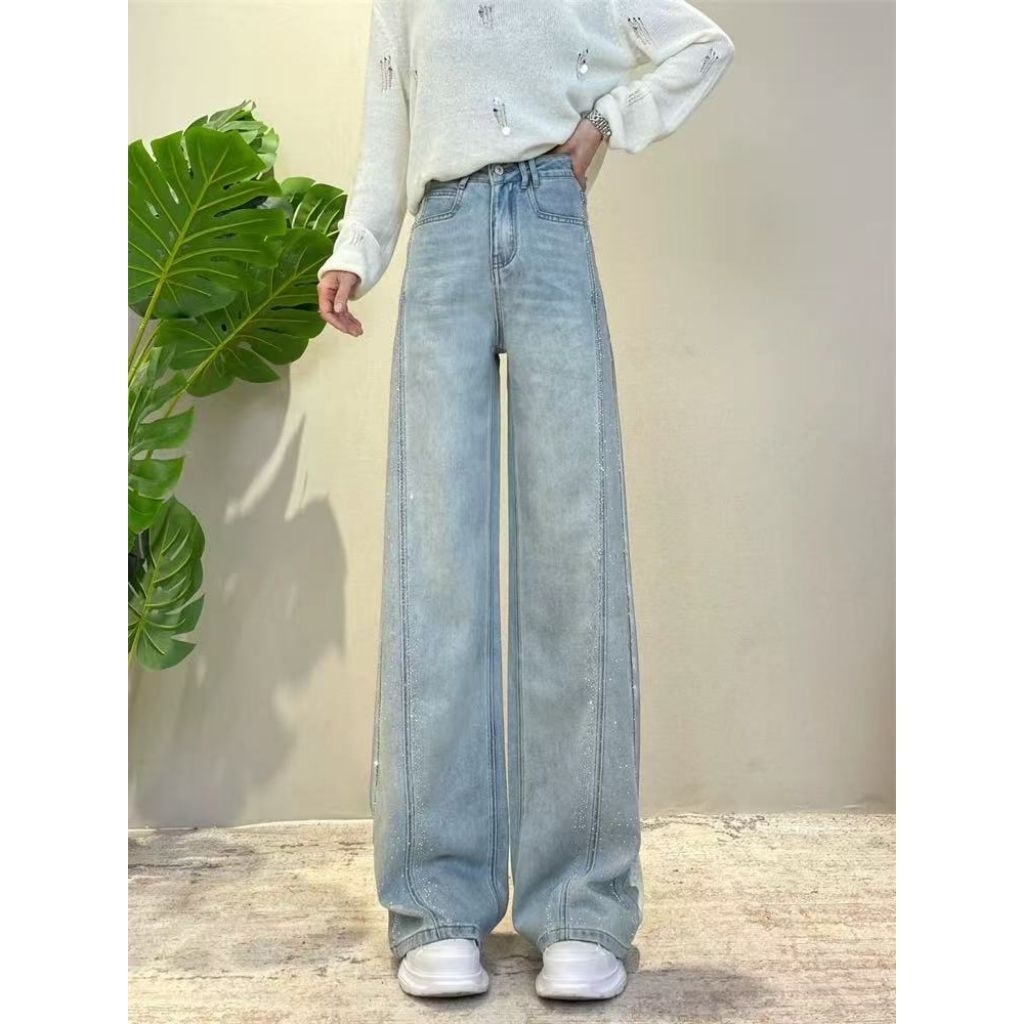 Jeans Blink Cewek Butik Import Premium "SAMPING (YI JAN 2601), HITAM (YI JAN 2604)" Cek