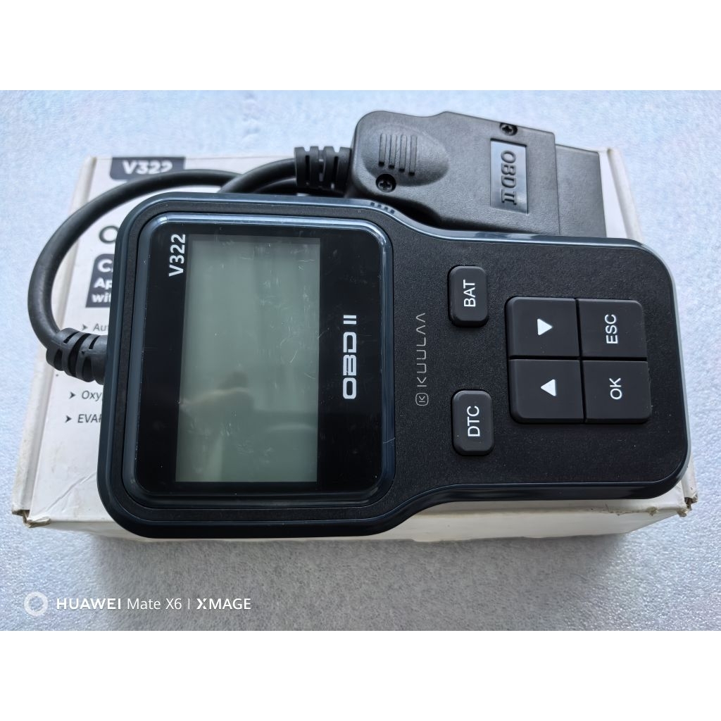 OBD2 Scanner Alat Diagnostik Mesin TroubleCode Reader V322 OBD2 OBD Mobil Scanner Universal