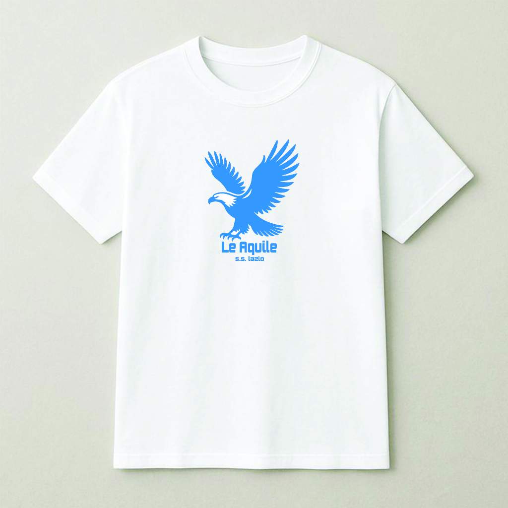 Kaos Putih Lazio/Elang