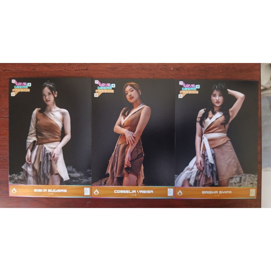 PP/potho pack JKT48 team passion Ribka JKT48, oniel JKT48 & Raisha JKT48