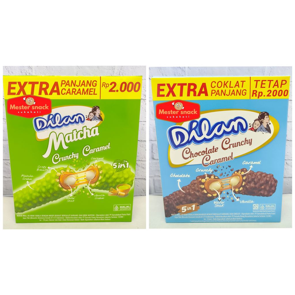 Dilan Crunchy Caramel | Coklat Dilan | Coklat Crunchy