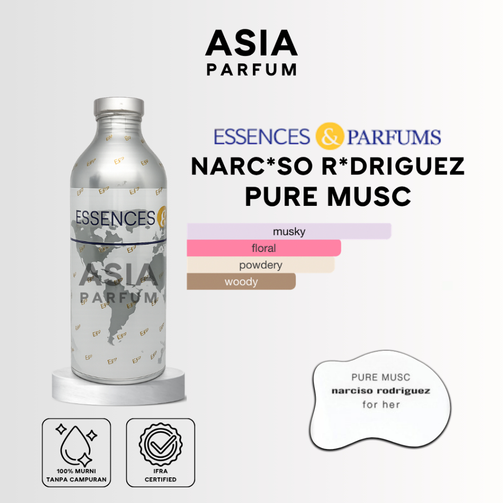 ESSENCES & PARFUMS HOULA PM 72939 - BIBIT PARFUM PURE MUSC GRADE A - SEGEL & REPACK 100G