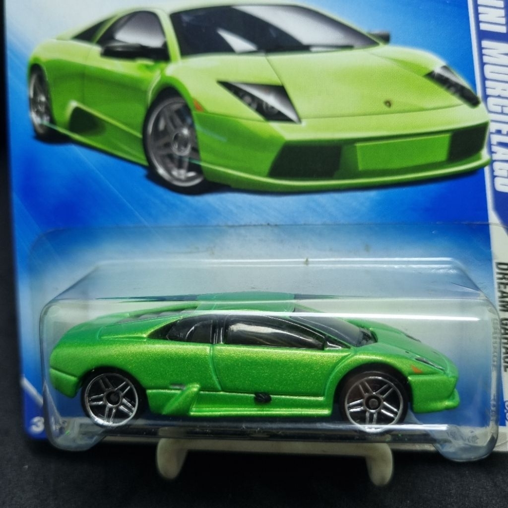 Diecast Mobil Hotwheels 1:64 LAMBORGHINI MURCIELAGO green hijau