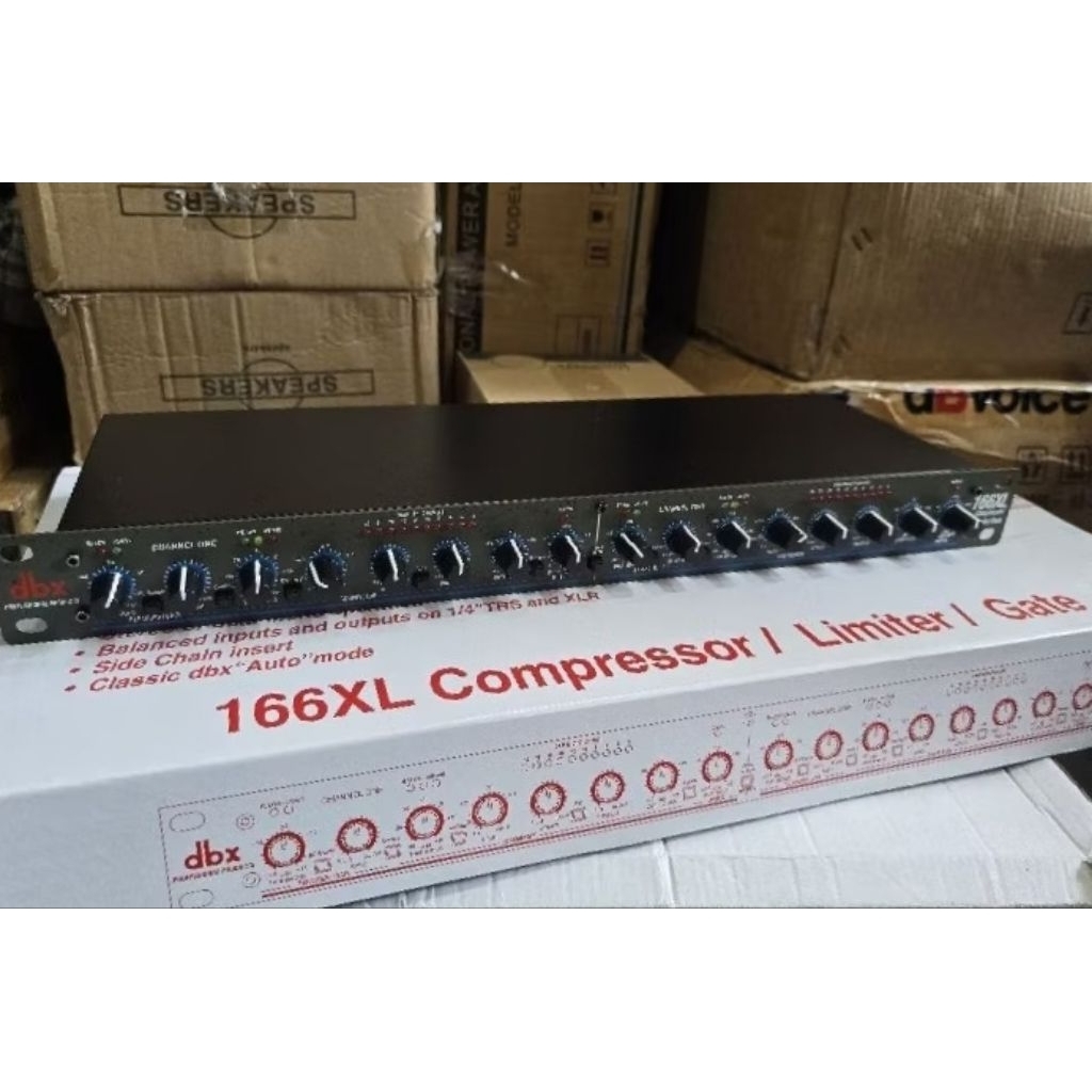 DBX LIMITER COMPRESOR 166XL BEKAS