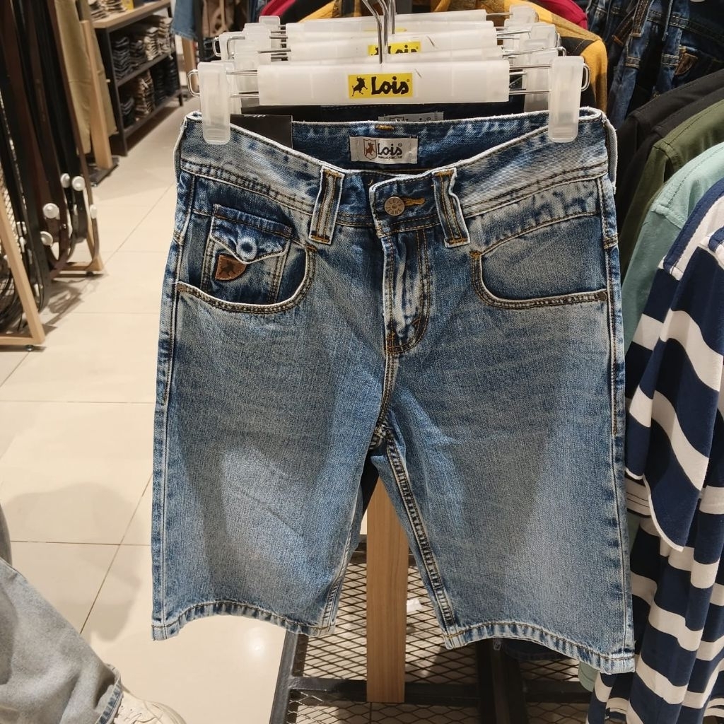 LOIS CELANA JEANS PENDEK PRIA - JEANS PENDEK PRIA KEREN - ORIGINAL