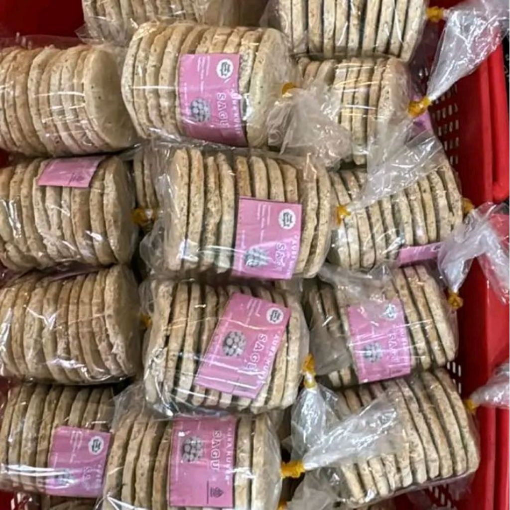 Roti Sagu Khas Pontianak / Keripik Sagu / Kue Sagu / Kue Kelapa / Kue Sagon / Roti Sagon / Kelepek S