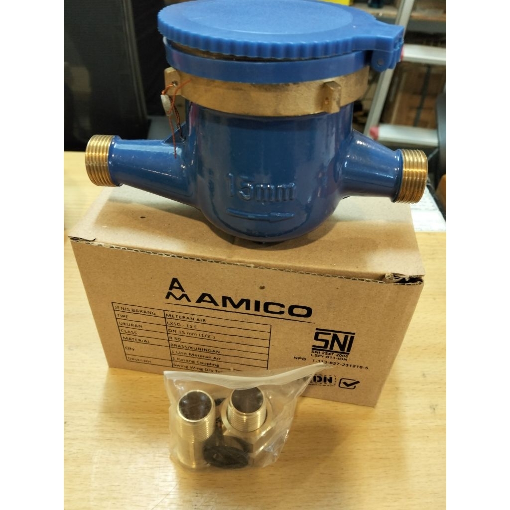 AMICO WATER METER 1/2 INCH SNI