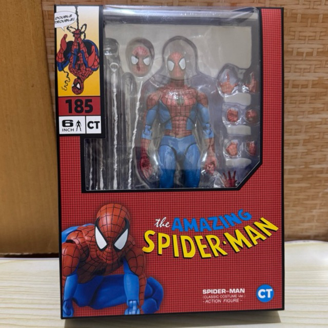 CT Toys The Amazing Spiderman No.185 classic costume.