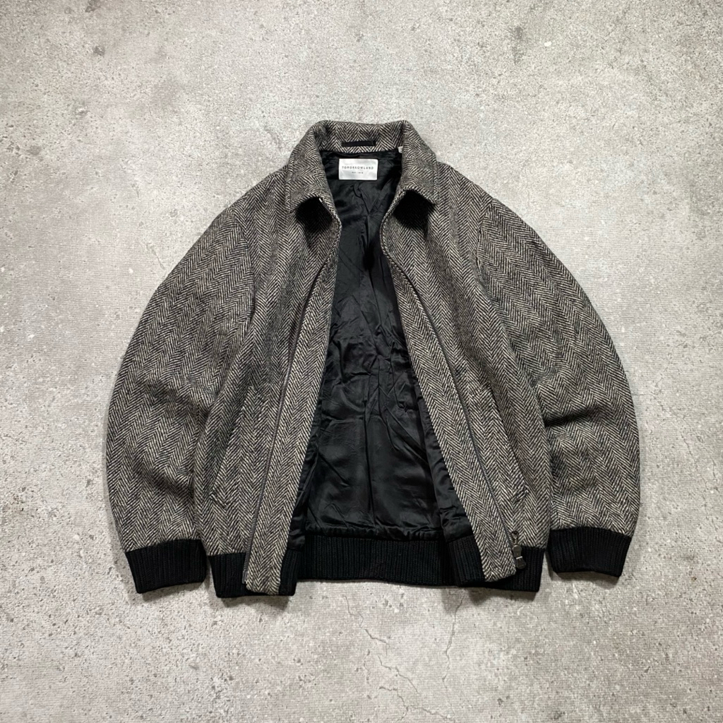 Herringbone Wool Tomorrowland Work Jacket (Second)