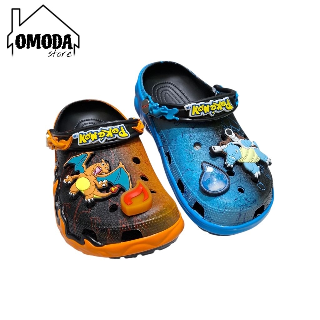 [ POKEMON VERSUS ] SANDAL CLASSIC POKEMON VERSUS / SANDAL POKEMON VERSUS / SANDAL DEWASA